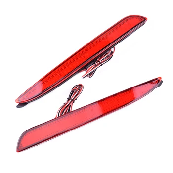 

3 Wire 1 Pair LED Rear Bumper Reflector Lamp Tail Fog Stop Brake Light fit for Mazda 3 Axela 2010 2011 2012 2013