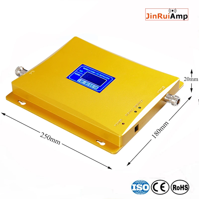 Cellular signal booster 3G repeater 2G GSM repeater dual band signal booster repeater GSM amplifier 3G GSM cell phone repeater  (10)