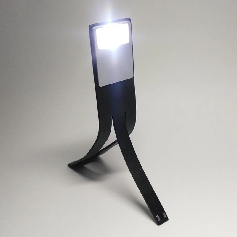 Перезаряжаемый светодиодный светильник для чтения электронных книг для Kindle paper со съемным гибким зажимом Регулируемая яркость USB лампа для чтения - Испускаемый цвет: 4 mode without clip