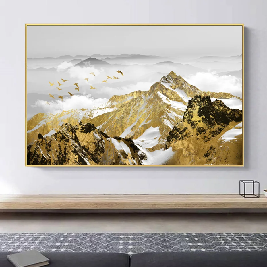 Gold Mountain Painting