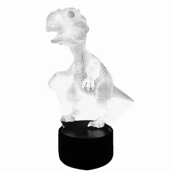 

3D LED Dinosaur Series Night Light 15 Color Acrylic Plate Remote Control Table Lamps Toys Gift for Kids Decoration