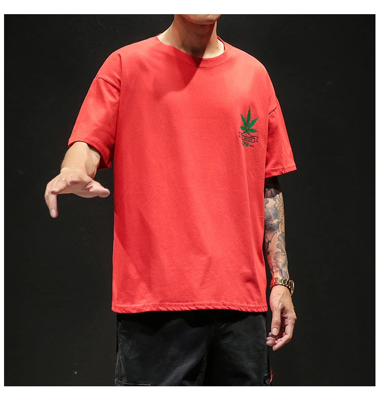 VOGUELEO дерево Забавный узор футболки Tops Tees Men летняя одежда в стиле «хип-хоп» Повседневное уличная Мужская молодежная мода высокое качество хлопковые футболки