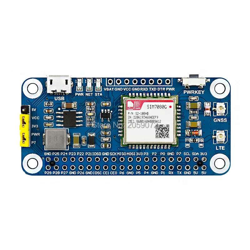   SIM7080g -m/nb-iot ,    w/2B/3B + /4b