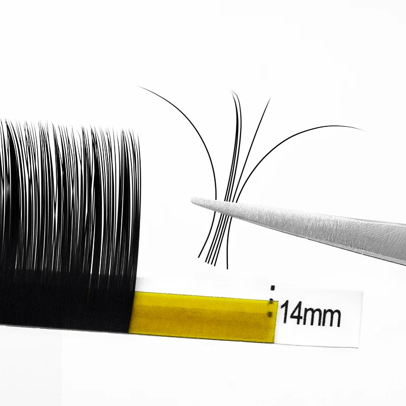H&L SINCE 1990 20Rows individual eyelash extension lashes maquiagem cilios for  soft natural Faux Mink Eyelashes for Extensions