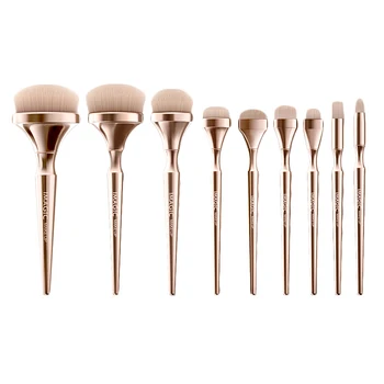 

IMAGIC 9-Piece Makeup Brush Set, Soft Nylon Hair Party Blend Brush,Handle Makeup Professional Eye Shadow Tool Set