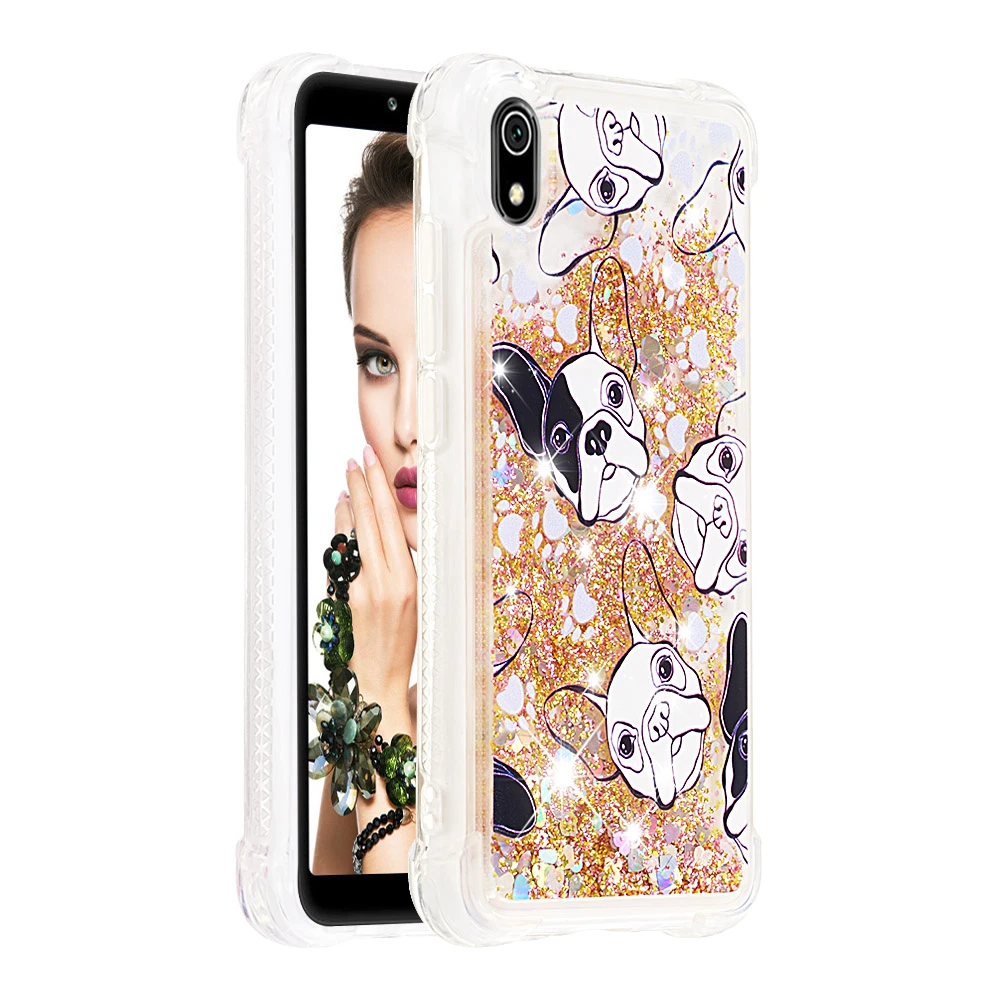 Модный Шикарный чехол для телефона s для Xiao mi Red mi K20 K20 Pro 7A 6 S2 mi A2 Lite, роскошный мягкий чехол с жидким зыбучим песком, блестящий чехол