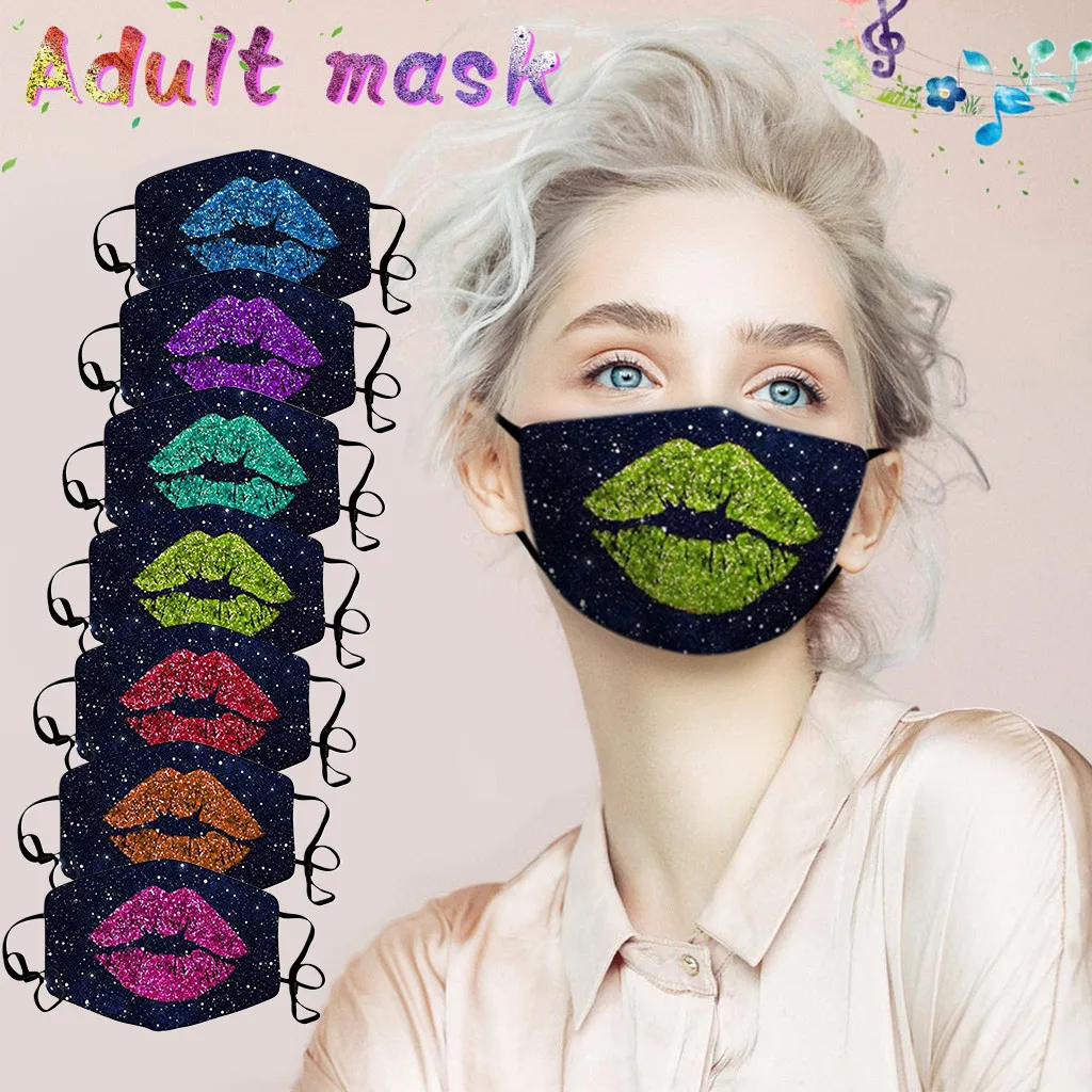 

Fast Delivery Unisex Adult Fashion Masks Masquerade Headband Reusable masque Face Mask Breathable Outdoor Protection Mascarilla