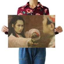 [B40] Запада 04 Ностальгический ретро плакат из крафт-бумаги экран для помещений кафе декоративная живопись