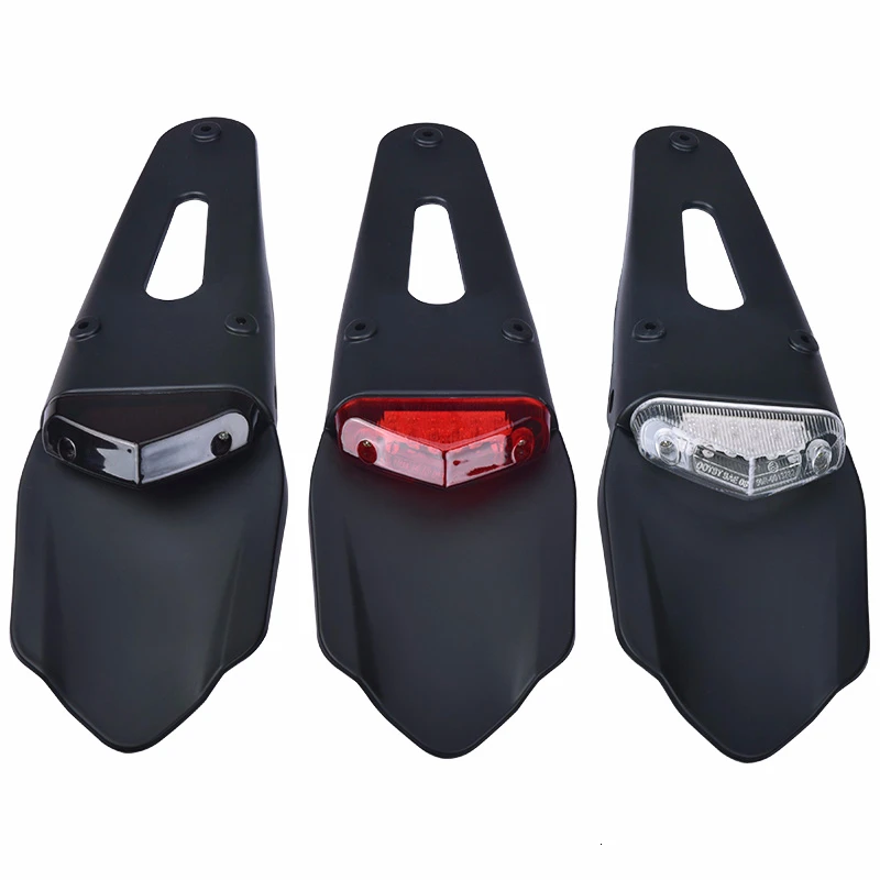 SPELAB 12V Motorcycle Rear Fender Light Motocross Enduro Mudguards For KTM XR250 XR400 XR650 WR250F WR450F CRF250X CRF450X CRF |