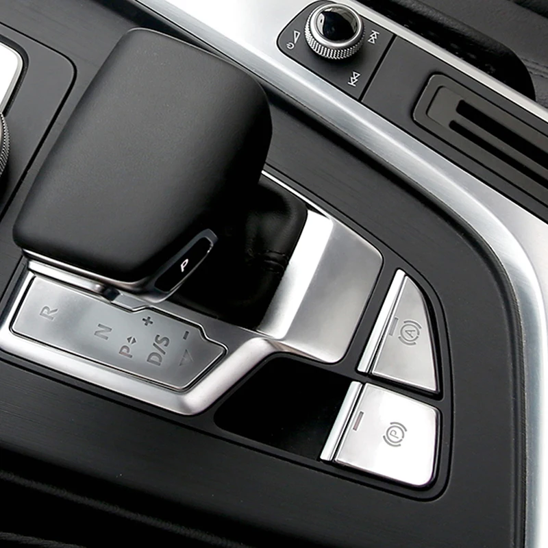 Карманго для Audi A4 S4B9 Авто центральная консоль медиа ручка Кнопка рамка накладка наклейка интерьерные аксессуары