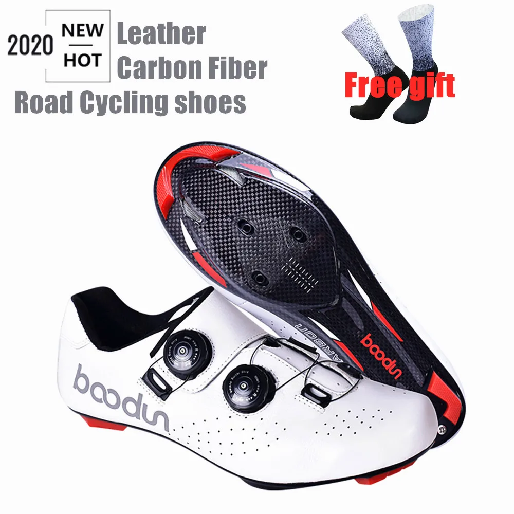 Bicycle-Sneakers Self-Locking-Shoes Road-Bike Carbon-Fiber Racing Ultralight New Professional
