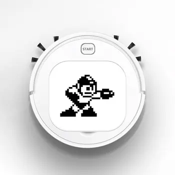 

Smart Robot Vacuum Cleaner Rechargeable USB Auto Sweeping Mop Clean Robot Sweeping Cleaner Video Game Mega Man