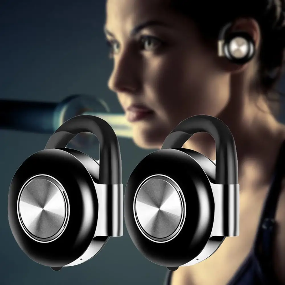 Bluetooth-compatível Fone de Ouvido sem Fio Gancho Estéreo Portátil Baixa Latência Earbud para o Telefone Móvel - Image 2