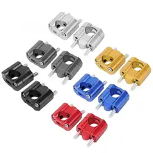 Пара 22 мм/28 мм 1/8in 7/8in мотоциклетные зажимы для крепления на Руль Riser адаптер CNC алюминиевый сплав высокая прочность и долговечность