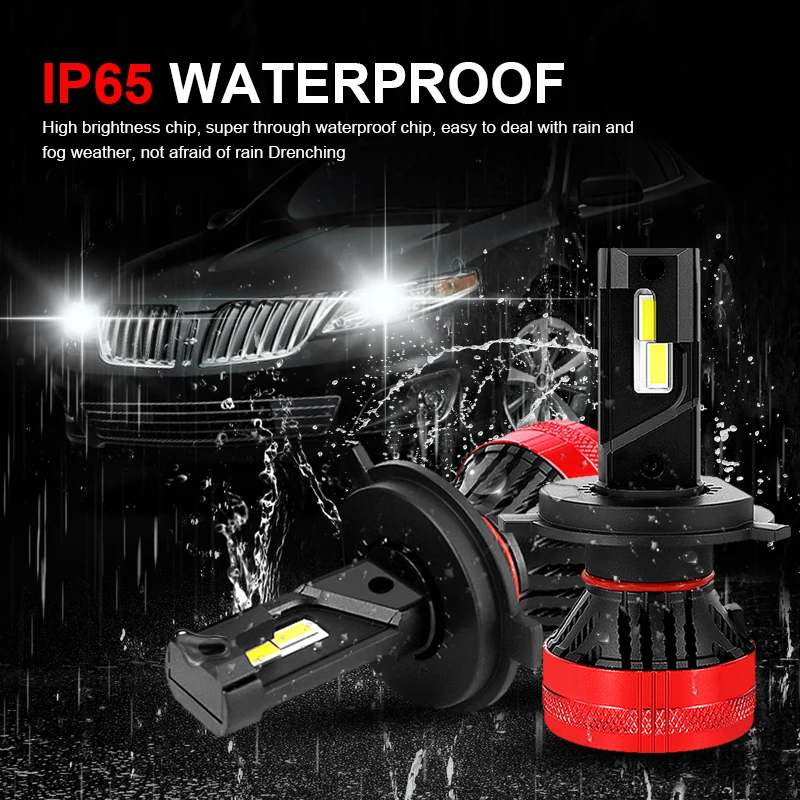 EURS F5 Led H15 LED 110W Led Headlight H7 9005 HB3 9006 HB4 LED H8 Auto Light Fog Lamp Car Accessories 20000LM 12V 24V