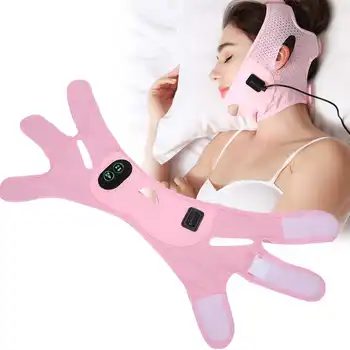 

V Face Slimming Bandage Face Lifting Fat Burning Double Chin Slimming Face Belt Vibration Hot compress Face Anti-Wrinkles Belt