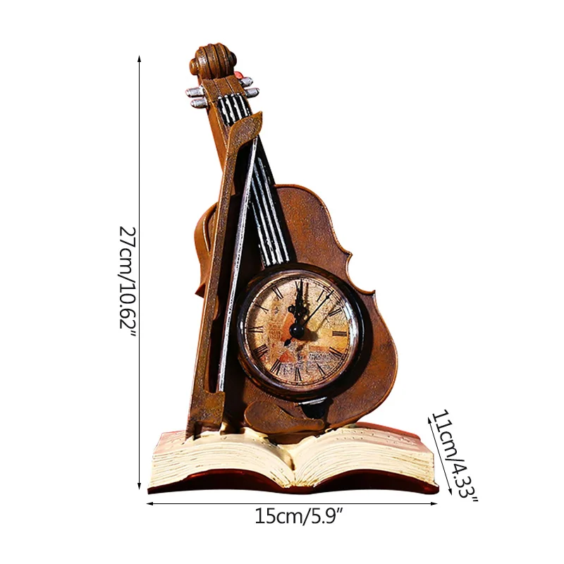 Силиконовые Ретро книги Strongwell в европейском стиле декор для скрипки часы