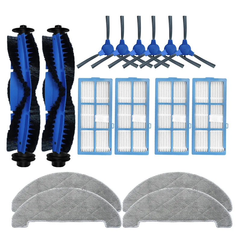 Main/side Brushes Filters Kit For Proscenic 850T Robot Vacuum Cleaner Parts
