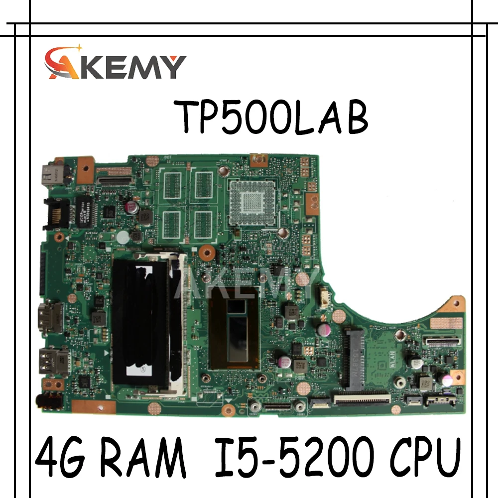 SAMXINNO для ASUS TP500LAB Laotop материнская плата TP500L TP500LA TP500LN с 4G RAM I5-5200 CPU | Компьютеры и