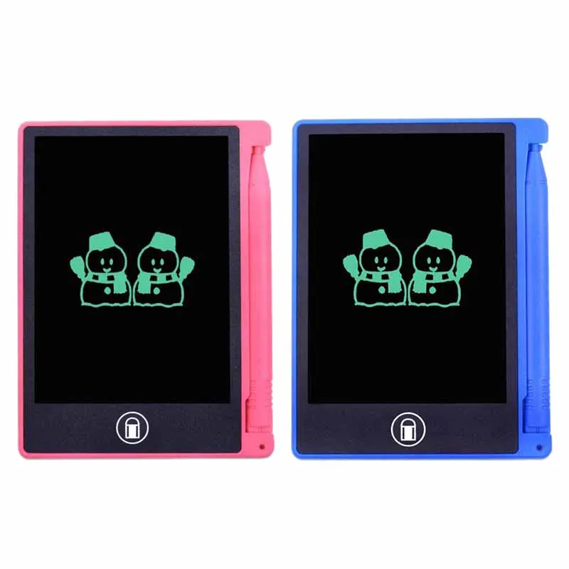 

2 Pcs 4.4 Inch Lcd Writing Tablet Digital Graphic Tablet Electronic Handwriting Drawing Pad Notepad Paint Board Toys for Kids Gi