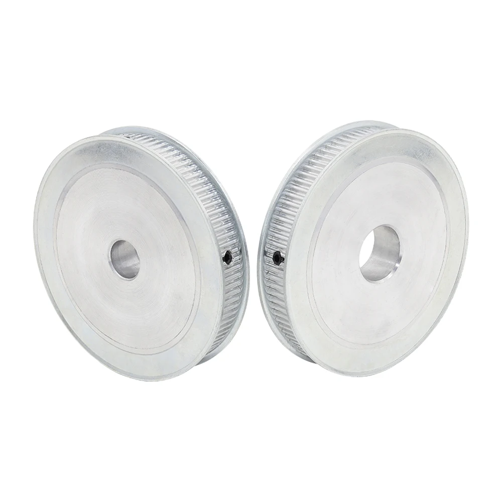 전기 모터 풀리 보어 사이즈 8mm, 10mm, 12mm, 14mm, 15/20mm 벨트 풀리 합금 소재, 너비 10/15mm, 3M-90T 타이밍 벨트