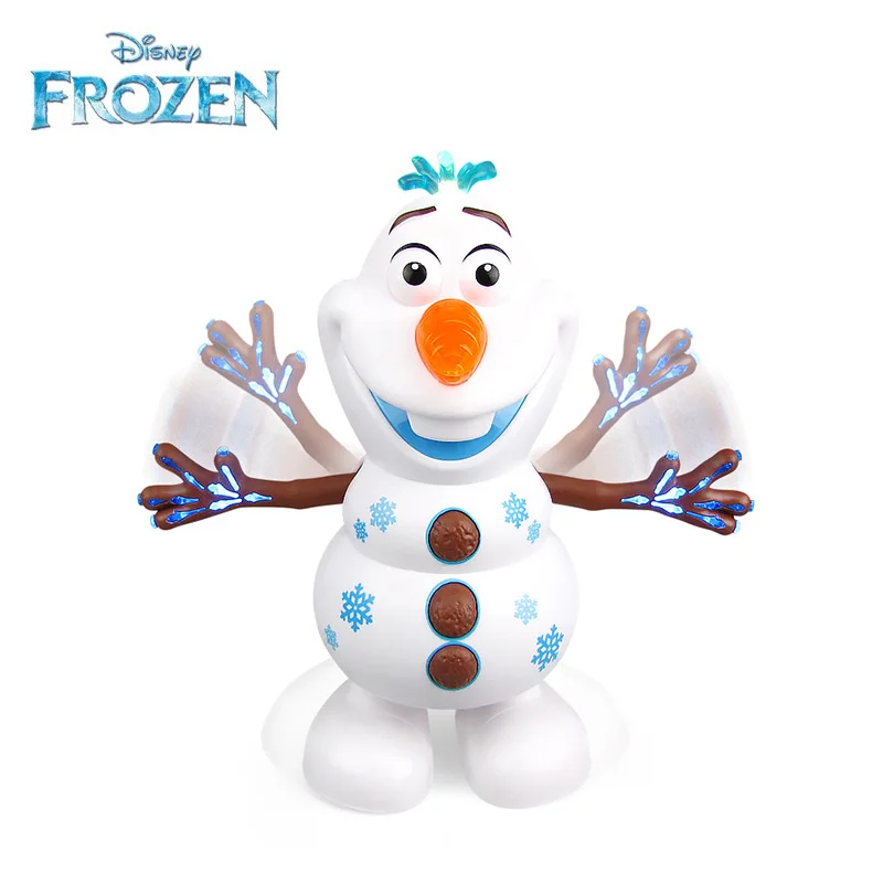 Новый Популярный фильм Disney Холодное сердце 2 танцующие игрушки Олафа кавайная