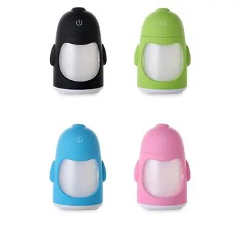 

Car Humidifier Penguin Night Light Mini Air Humidifier Mineral Water Atomizer