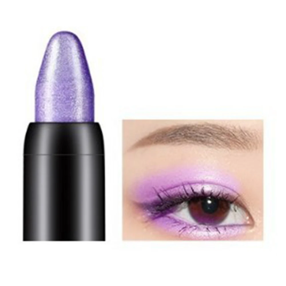 Pearlescent Silkworm Eyeshadow Pen Lasting Waterproof And Not Blooming Shiny Pearlescent Gel Pen 15 Color Eye Shadow Pen