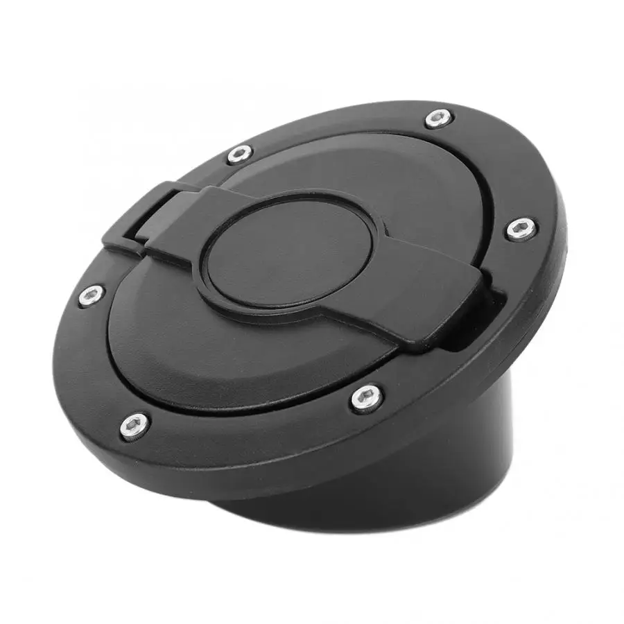 Газовый топливный бак Кепки Крышка отделки, пригодный для Jeep Wrangler 2/4 двери 2007 2008 2009 2010 2011 2012 2013- Алюминий из алюминиевого сплава