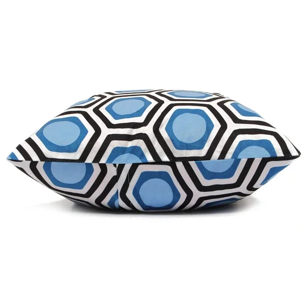 Colorful Geometric Duplex Printing Throw Pillow Cases Soft Dacron Home Sofa Cushion Cover