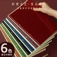 

a5 6 pc dividers B5 index card holder PP plastic transparent retro color index divider planner discs planner dividers