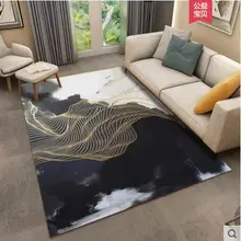 Современные ковры север для Гостиная домашний декоративный ковер ковры для спальни Диванный кофейный столик ковер