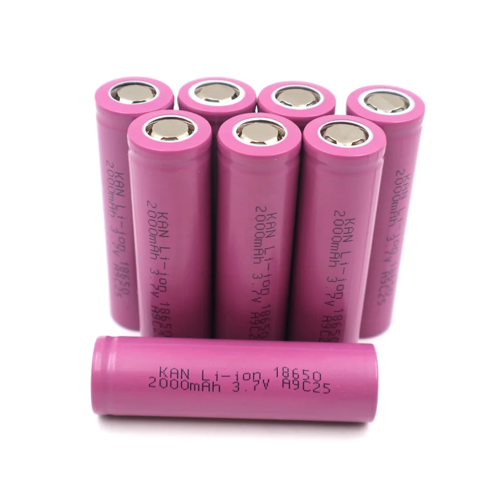 Литий-ионная батарея 2000 мА/ч, 8 шт., 18650 батареи, электроинструмент, аккумуляторная батарея, скорость разряда 10C, 20A, литий-ионная батарея с высоким увеличением