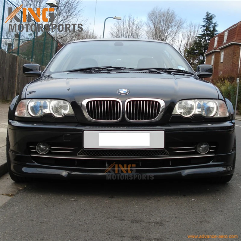 Подходит для 1999 2000 2001 2002 2003 BMW E46 3 Series 2Dr Coupe ПУ передний бампер губа спойлер
