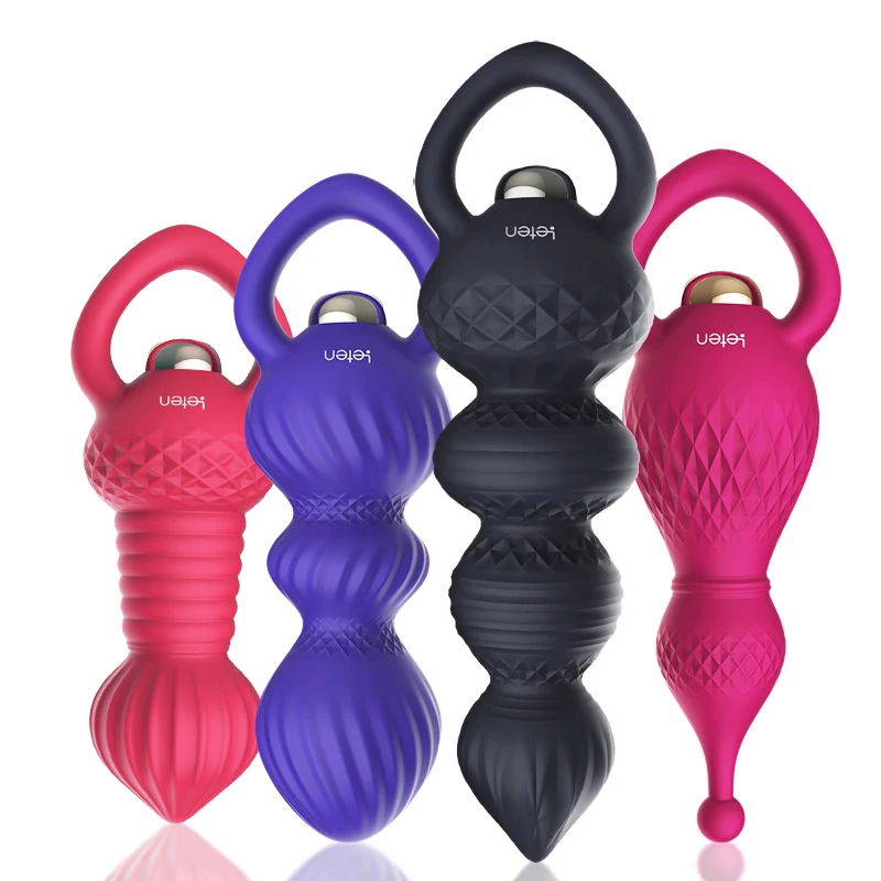 New G spot Vibrator 4 styles Anal Beads Butt Plug Male Prostata Massage Sex Toys for Women Men Adults beginner | Красота и здоровье