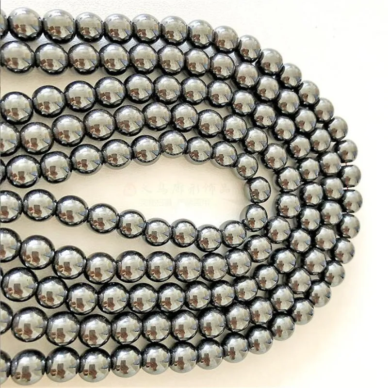 Natural Stone Hematite Japsers 5 Color 4 6 8 10 12mm Round Faceted Loose Bead Ball Charms Jewelry Making Finding 15&quot | Украшения и