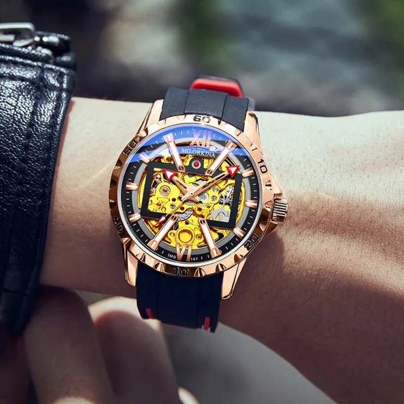 

Relogio Masculino Men Mechanical Wristwatches Automatic Luxury Mens Watches Fashion Casual Business Man Watch Sports Clock 2022