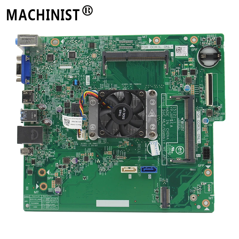 Для Dell Inspiron 3662 настольная материнская плата MB 15121-1 YPJXP CELERON J3355 cpu DDR3 00FKMJ 037PG0 100%