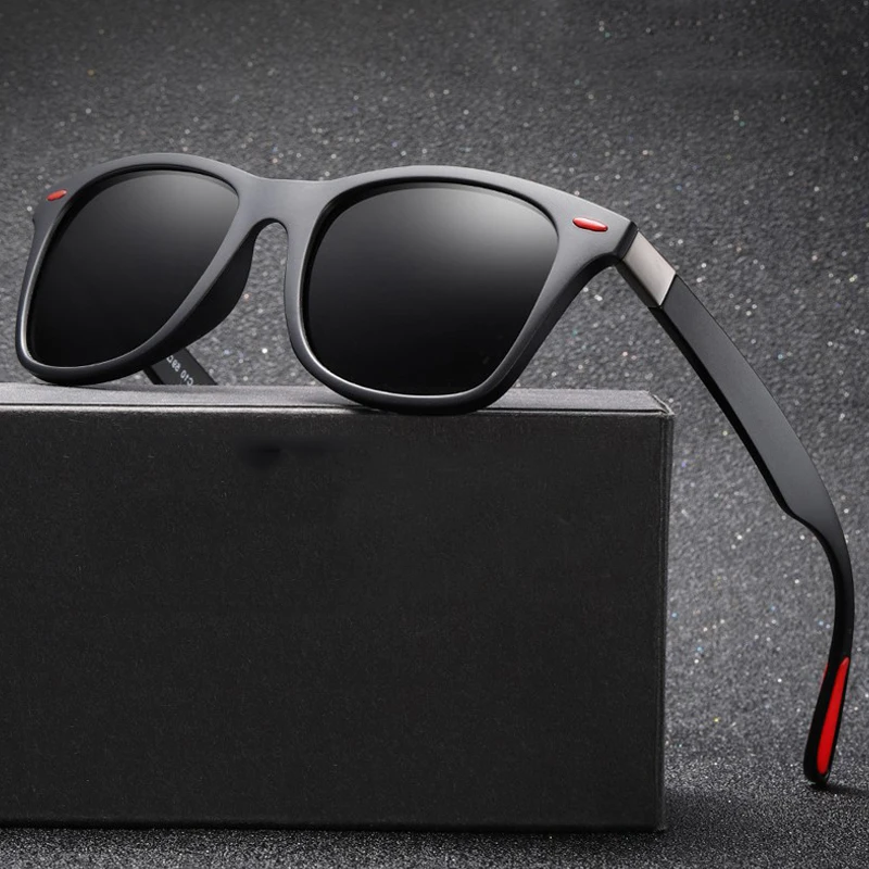 

ZUEE Classic Polarized Sunglasses Driving Square Frame Sun Glasses Men Women Male Goggle UV400 Gafas De Sol