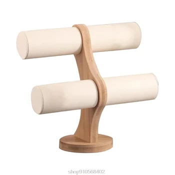 

2 Tier Bracelet Show Stand Holder Jewelry Watch Bangle Organizer Showcase Necklace Display Storage O20 20 Dropshipping