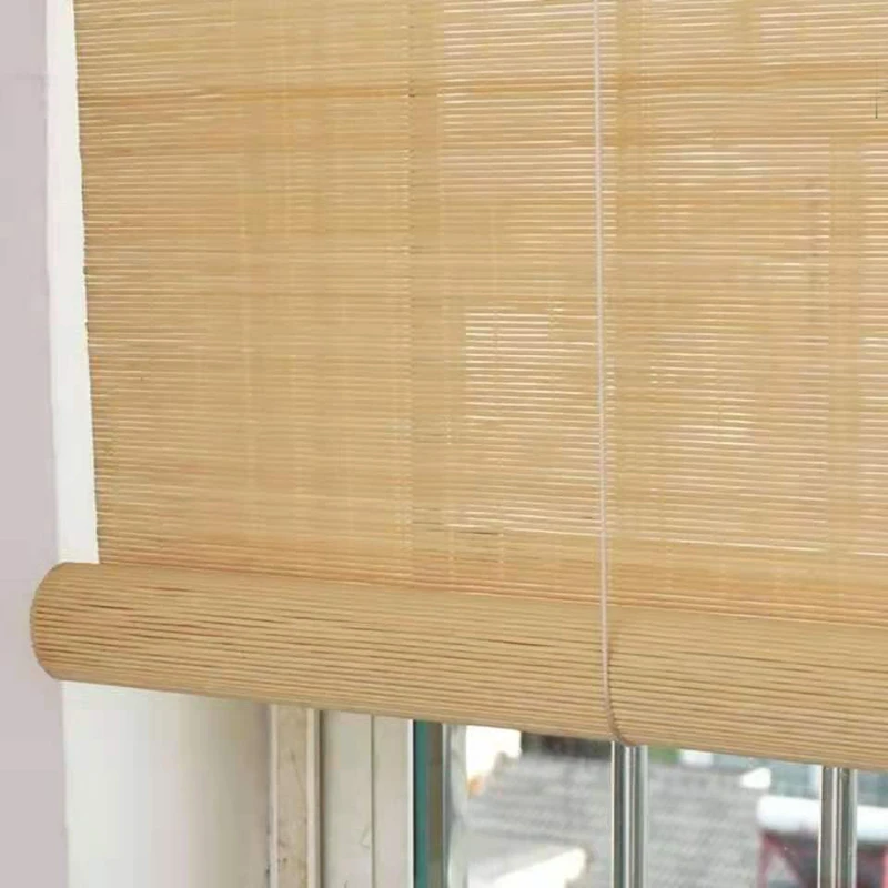 Natural Bamboo Blinds Window Door Curtains window shades roller blinds window blinds fabric blinds