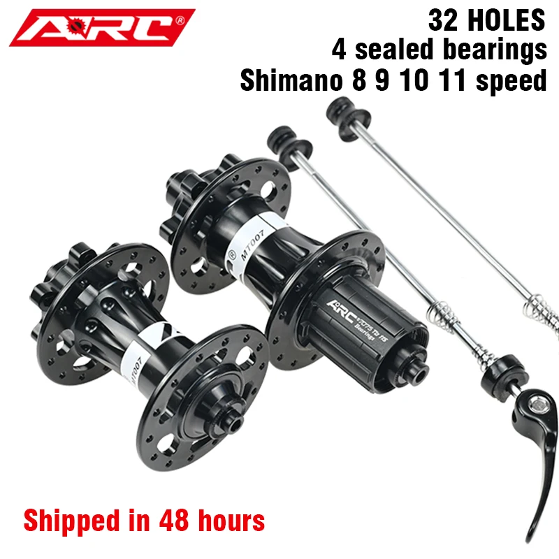 ARC 4 Sealed Bearing Hub 32 Holes Mountain Bike Hub 6 Disc Bolt MTB Hub