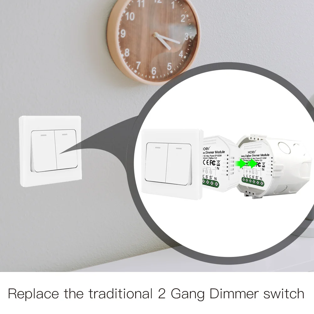 Powerful ZigBee 3.0 Dimmer Switch Module With Voice Control