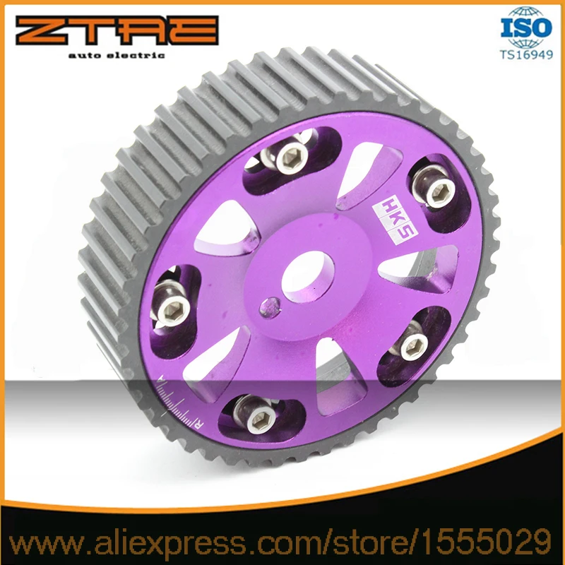 For 3S-Gte Engine Motor Racing Cam Shaft Gear Sprocket Wheel Aluminum Purple