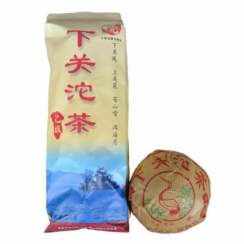

2007 Class B YI JI Raw puer tuocha Xiaguan Puerh Tuo Cha tea xiaguan tuo 500g