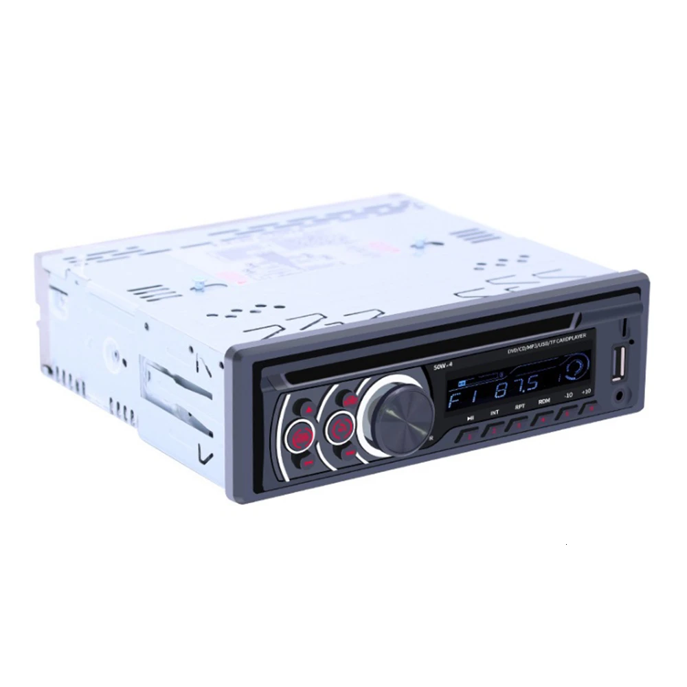 1 шт. автомобильный DVD Din Съемная панель радио Bluetooth fm приемник CD VCD MP3 SD USB 12V In dash