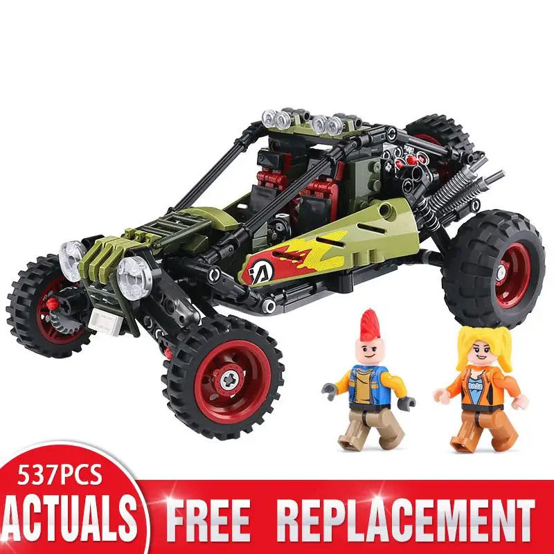 

City Series The Off-road Car Set Building Blocks Bricks Kid Toy Technic Toys For Boy Xingbao 03033
