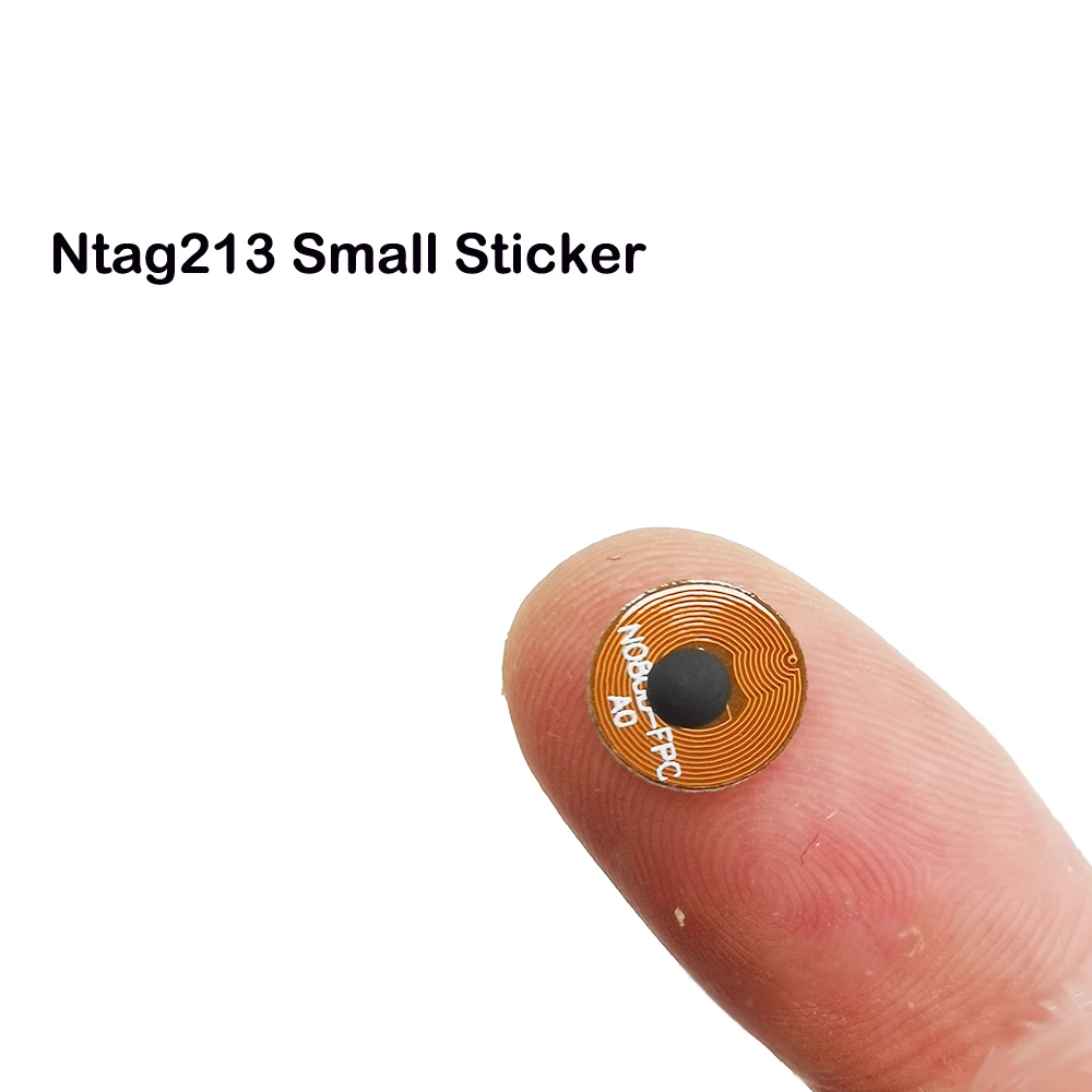 10Pcs Ntag213 Nfc Tags Sticker Self Adhesive For Phone Available Labels  Rfid Tag