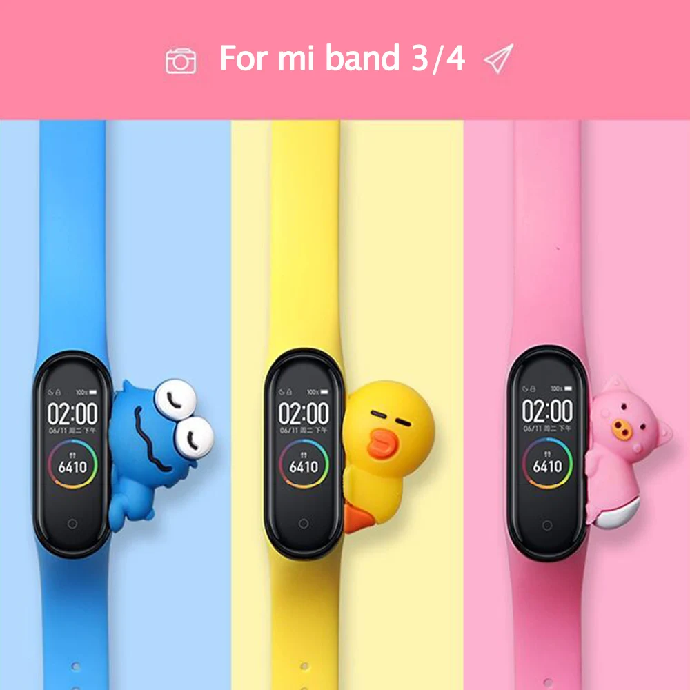 Для Xiaomi Mi Band 3 4 Ограниченная серия Силиконовый Браслет спортивный ремешок
