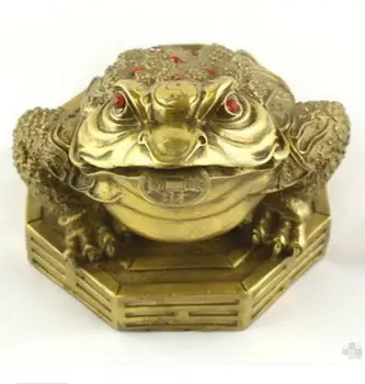 

Copper Statue Open light pure copper 7 inch eight trigrams fortune